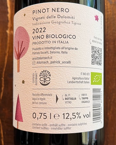 Aurelie Pinot Nero Vulcano 2022