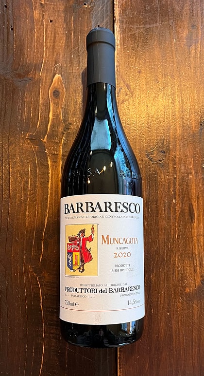 Barbaresco Muncagota Riserva 2020