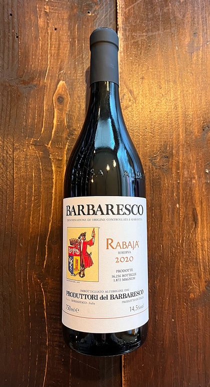 Barbaresco Rabaja' Riserva 2020
