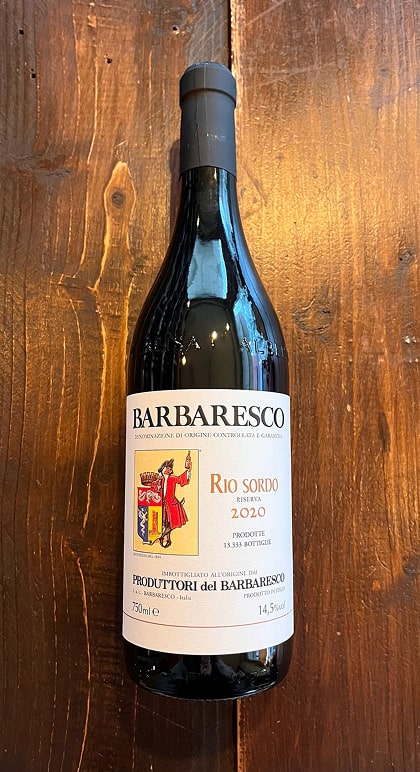 Barbaresco Rio Sordo Riserva 2020