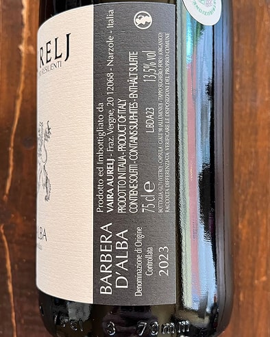 Barbera d'Alba 2023