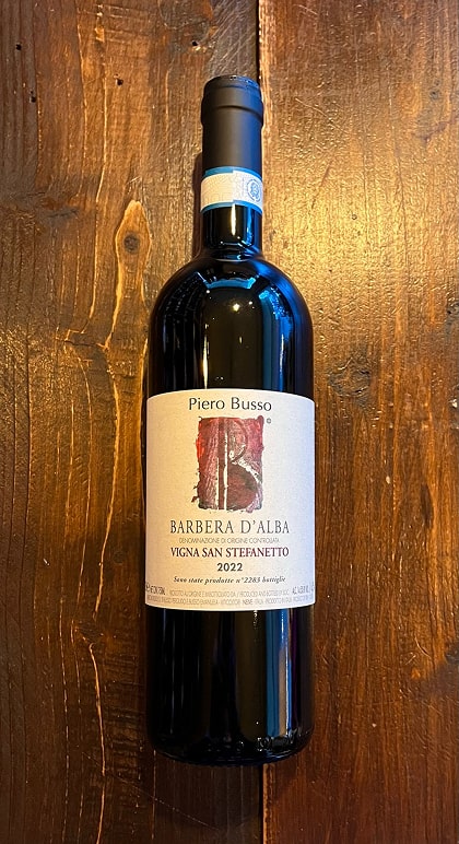 Barbera d'Alba San Stefanetto 2022