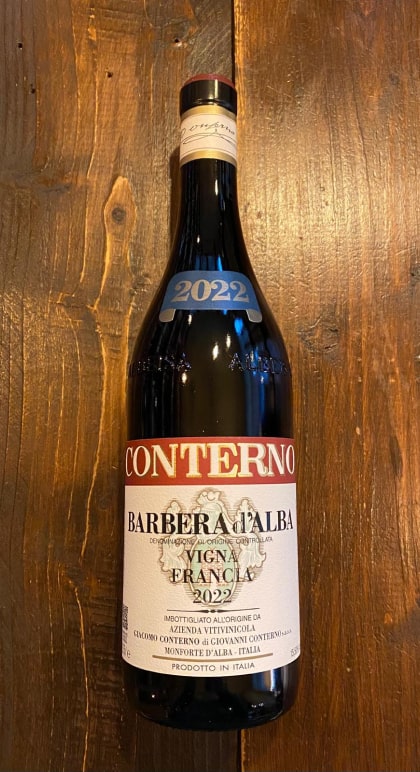 Barbera d'Alba Vigna Francia 2022