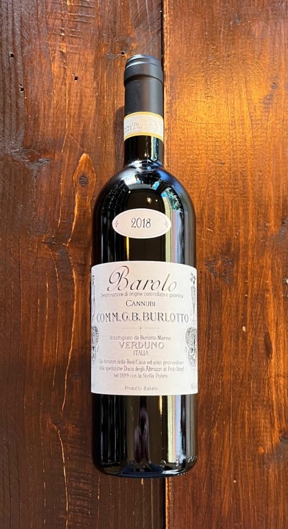 Barolo Cannubi 2018