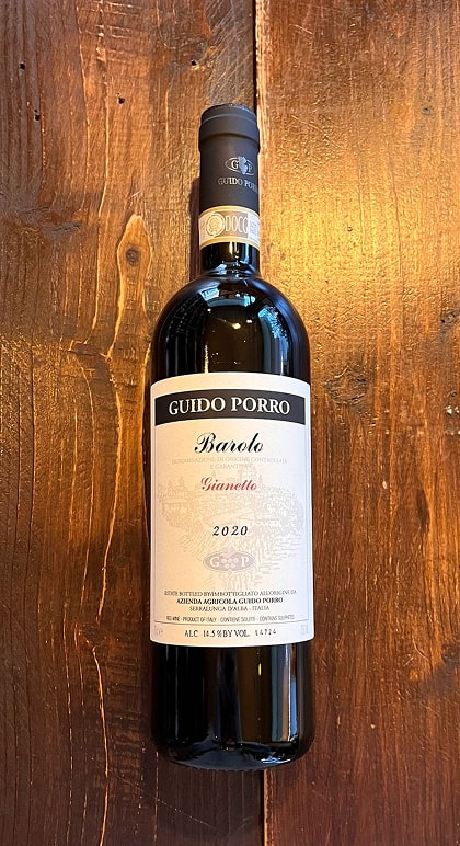 Barolo Giannetto 2020