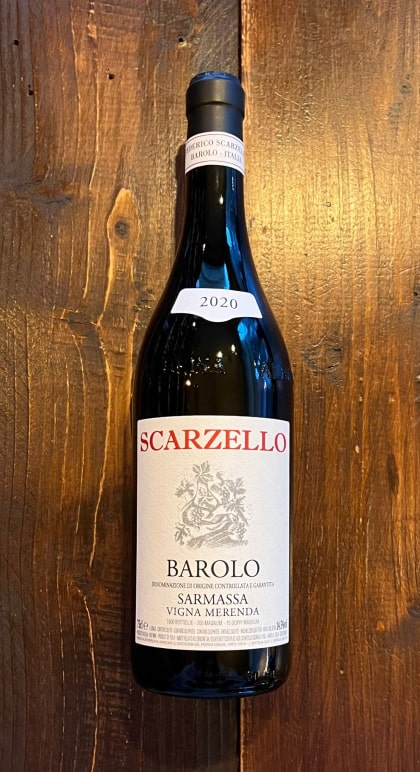 Barolo Sarmassa Vigna Merenda 2020