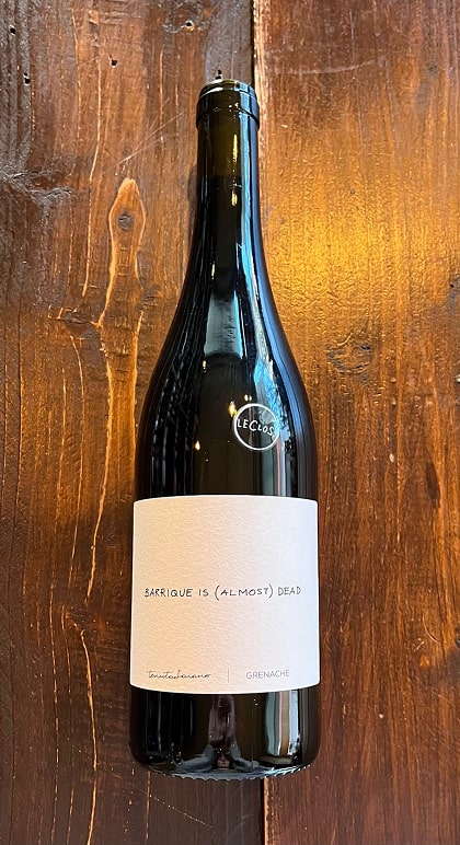 Barrique Is (Almost) Dead Grenache 2022