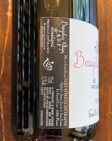 Beaujolais Village Rouge 2023