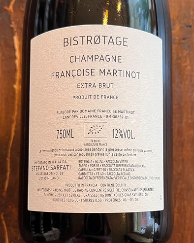 Bistrotage B.20 Extra Brut Deg.06/25