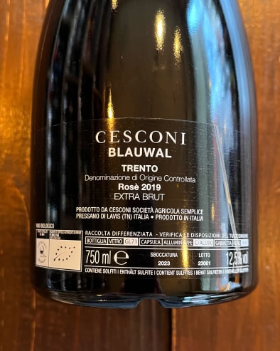 Blauwal Rosè 2019 Extra Brut