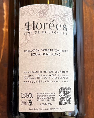 Bourgogne Blanc Aganippe 2023