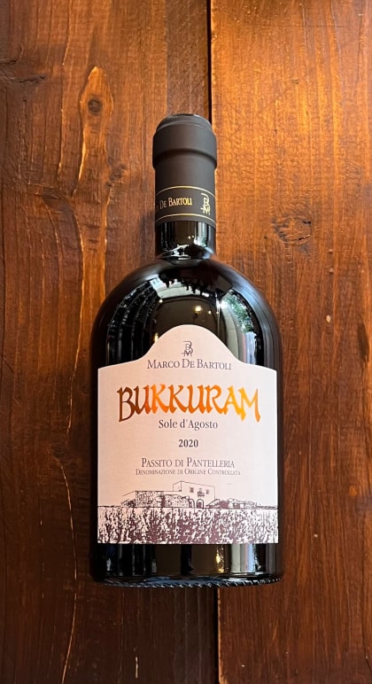 Bukkuram Sole d'Agosto Passito di Pantelleria
