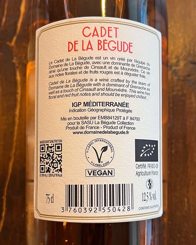 Cadet Rosè de la Begude 2024
