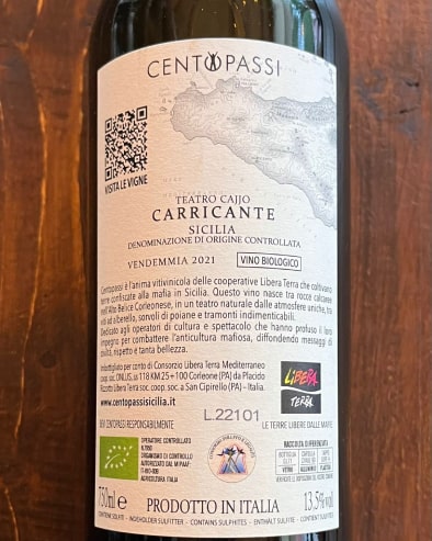 Cajjo Carricante 2021