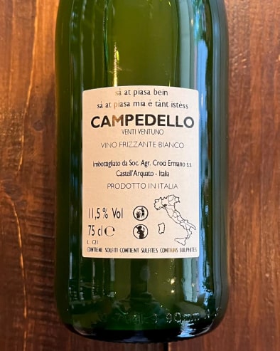 Campedello Sur Lie 2021