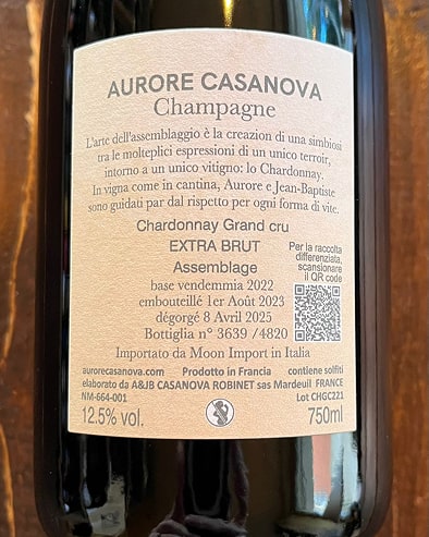 Chardonnay Grand Cru V.22