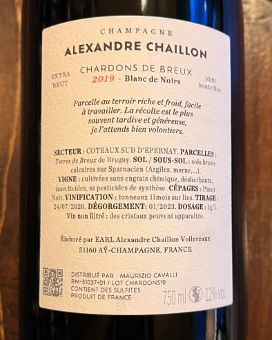 Chardon de Breux Extra Brut