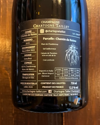 Chemin de Reims Blanc de Blancs V19 Deg. 11/23