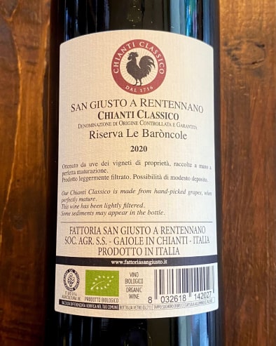 Chianti Riserva Le Baroncole 2020