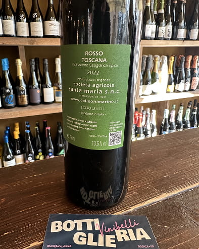 Rosso Toscana 2022 - Bottiglieria del Borgo