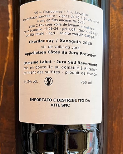 Cuvee de Garde Chardonnay/Savagnin 2020