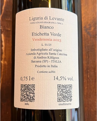 Etichetta Verde Vermentino 2023