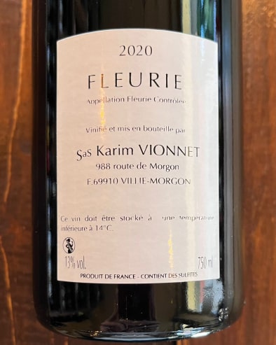 Fleurie 2020