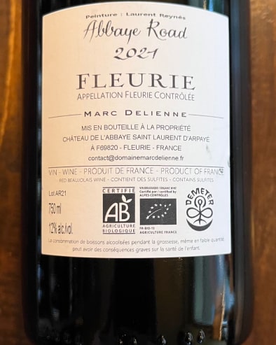 Fleurie Abbaye Road 2021