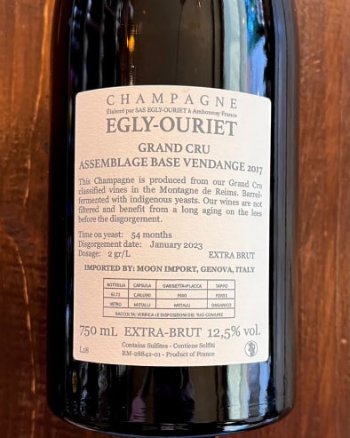 Grand Cru Extra Brut Deg.01/23