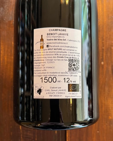 Grand Cru Nature Magnum Deg. 12/23