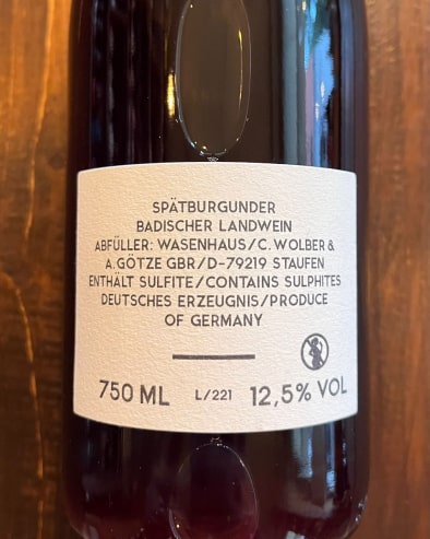 Grand Ordinaire SpatBurgunder 2022