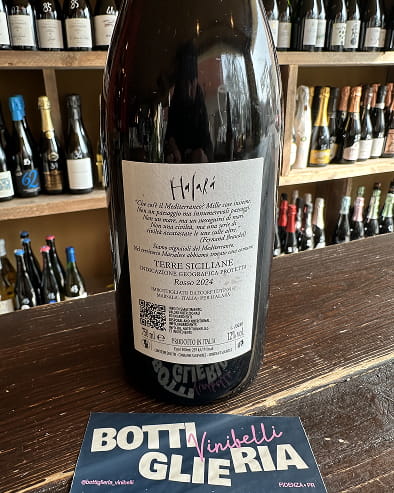 Halarà Rosso 2024 - Bottiglieria del Borgo