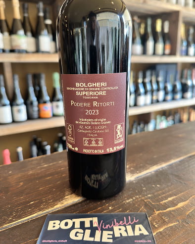Podere Ritorti 2023 Bolgheri Superiore Doc