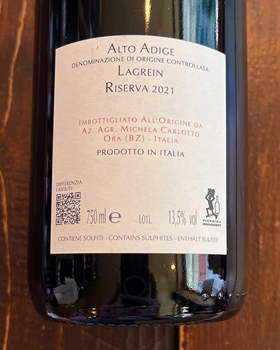 Lagrein Riserva 2021