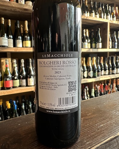 Le Macchiole Bolgheri Rosso 2023