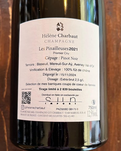 Les Pinailleuses Blanc de Noirs V21