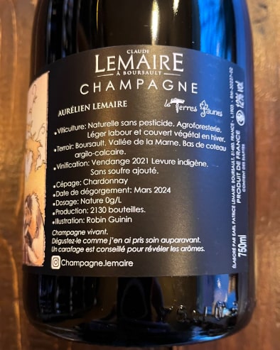 Les Terres Jaunes 2021 Deg.03/24