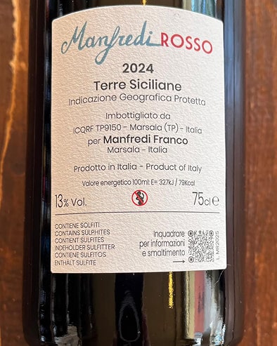 Manfredi Rosso 2024