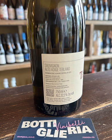 Tannenberg Sauvignon 2024 Bio - Bottiglieria del Borgo