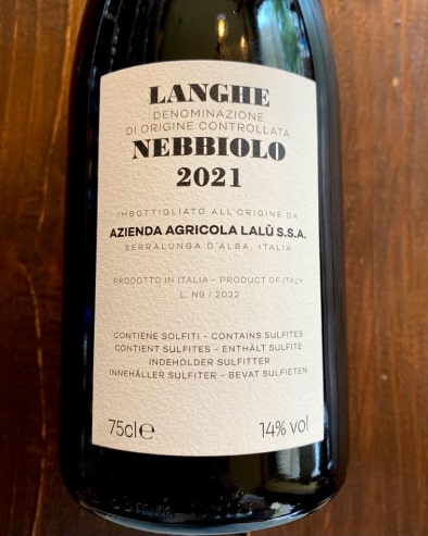 Nebbiolo 2021