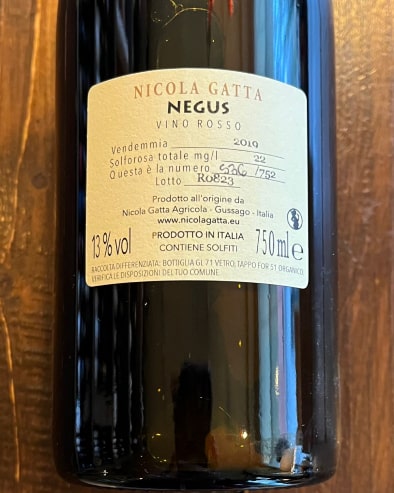 Negus 2019