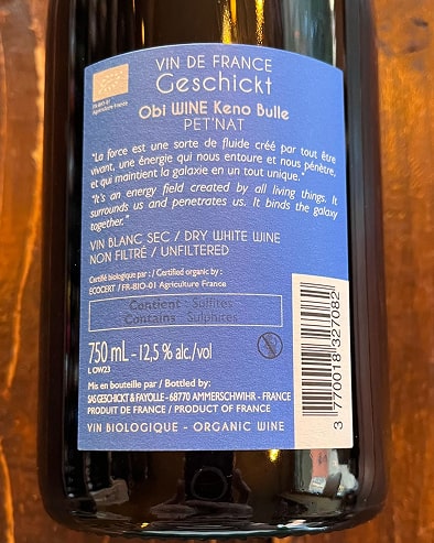 Obi Wine Keno Bulle 2023