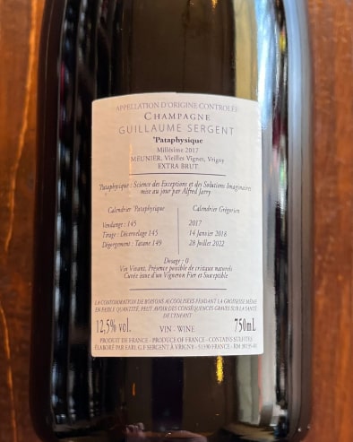 Pataphysique 2017 Deg.07/22