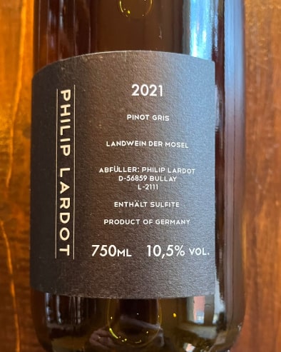 Pinot Gris 2021