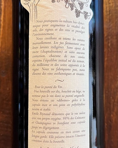 Pinot Gris Macération 2022