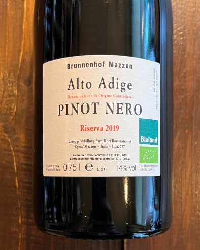 Pinot Nero Riserva 2019