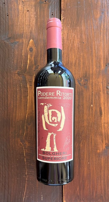 Podere Ritorti 2020 Bolgheri Superiore Doc