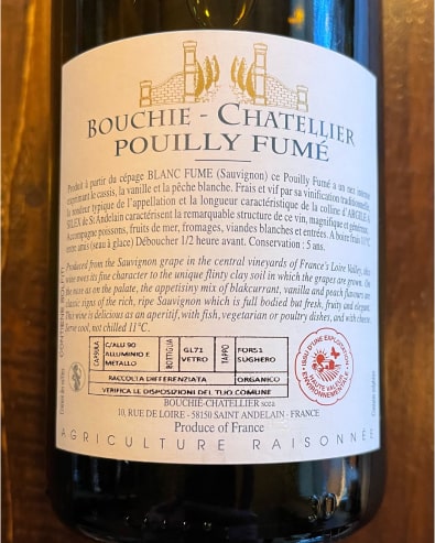 Pouilly-Fumé La Renardière 2022