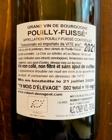 Pouilly Fuissé Climat 2021
