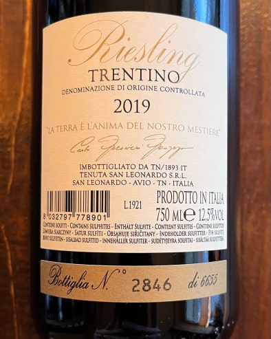 Riesling 2019